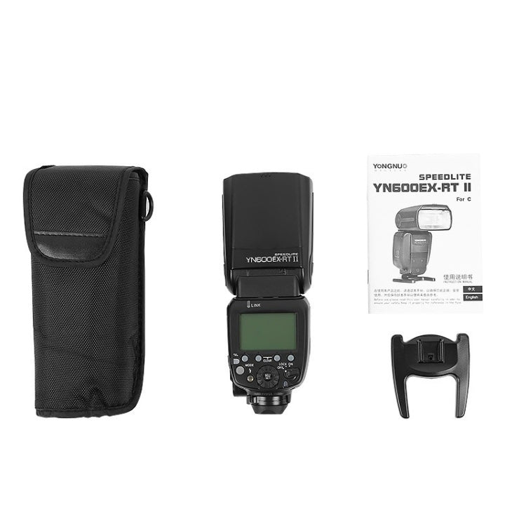 Yongnuo YN600EX-RT II  HSS 1/8000s Master TTL Flash Speedlite For Canon(Black) - Shoe Mount Flashes by Yongnuo | Online Shopping UK | buy2fix