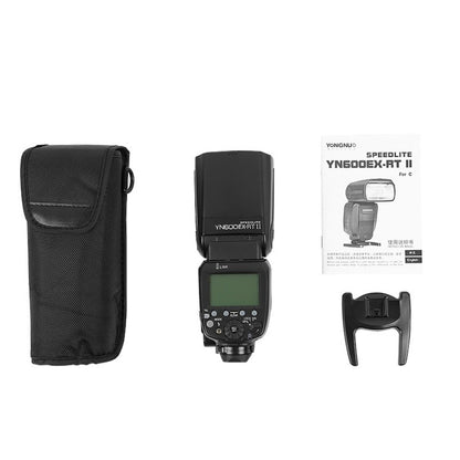 Yongnuo YN600EX-RT II  HSS 1/8000s Master TTL Flash Speedlite For Canon(Black) - Camera Accessories by Yongnuo | Online Shopping UK | buy2fix