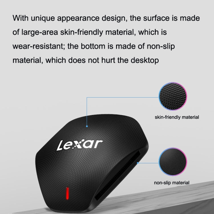 Lexar LRWR500 3 In 1 TF Card SD Card CF Card Multi-Function USB3.1 Card Reader(Black) -  by Lexar | Online Shopping UK | buy2fix