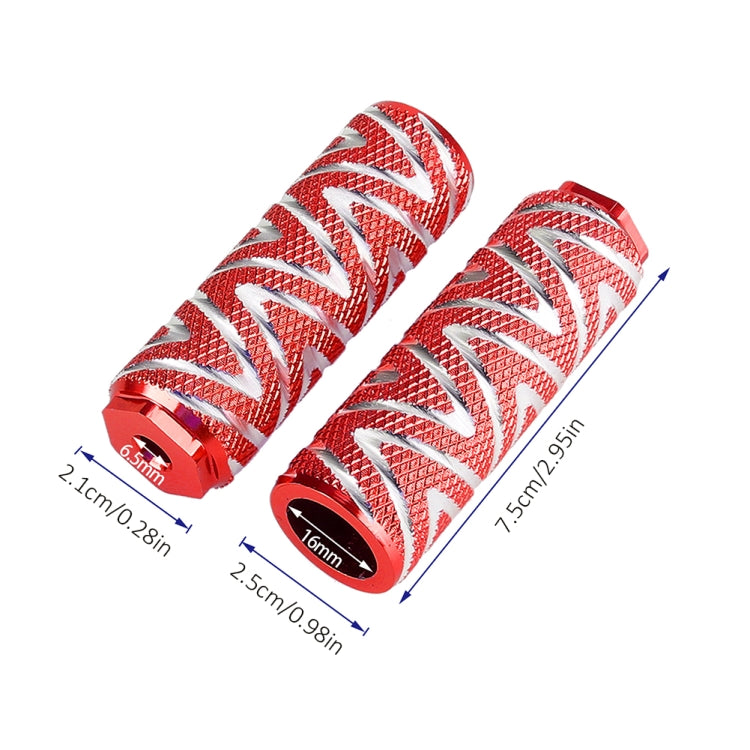 Electric Scooter Pedal Rear Foot Pegs For Xiaomi Mijia M365 / Pro / Pro2 / 1S(Blue) by buy2fix