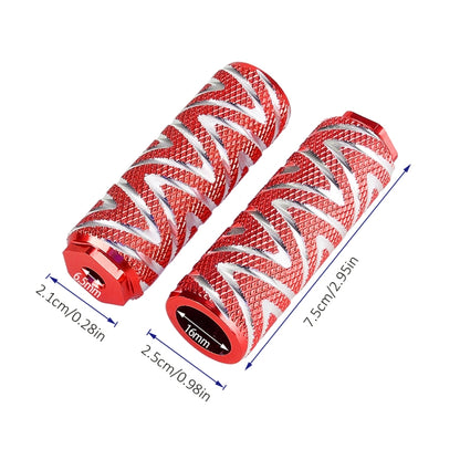 Electric Scooter Pedal Rear Foot Pegs For Xiaomi Mijia M365 / Pro / Pro2 / 1S(Blue) by buy2fix