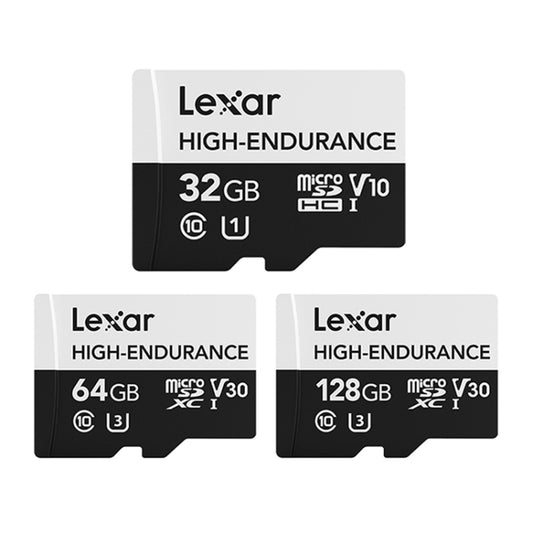 Lexar LSDM10 Security Surveillance Camera Dash Cam Memory Card, Capacity: 128GB by Lexar