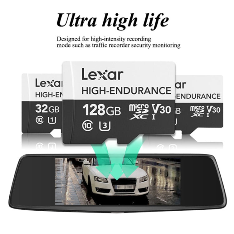 Lexar LSDM10 Security Surveillance Camera Dash Cam Memory Card, Capacity: 128GB - Micro SD Card by Lexar | Online Shopping UK | buy2fix