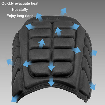 Shock Absorption Heat Insulation Breathable Motorcycle Seat Cushion, Style: Butterfly Type - In Car by buy2fix | Online Shopping UK | buy2fix