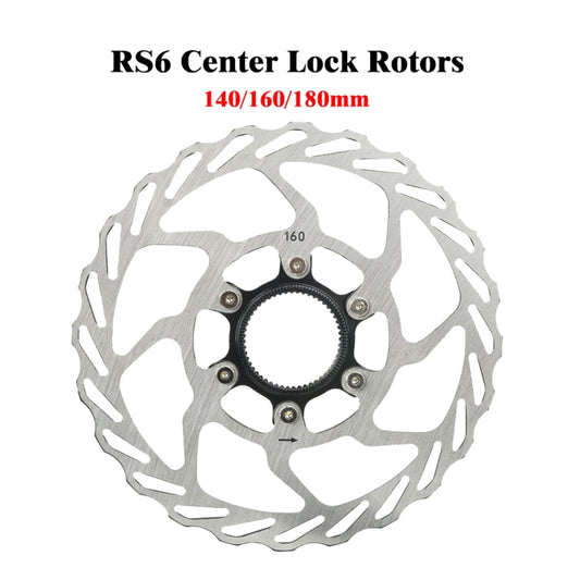 RACEWORK RS6 Mountain Bike Mid-lock Discs, Diameter: 180mm by RACEWORK