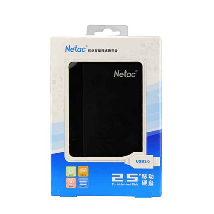 Netac K218 High Speed 2.5 Inch Software Encrypted Mobile Hard Drive, Capacity: 2TB - External Hard Drives by Netac | Online Shopping UK | buy2fix