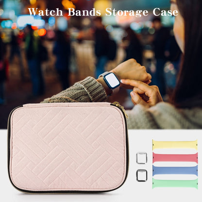 Velvet Watch Strap Watch Accessories Storage Bag, Specification: Black L - Watch Storages by buy2fix | Online Shopping UK | buy2fix