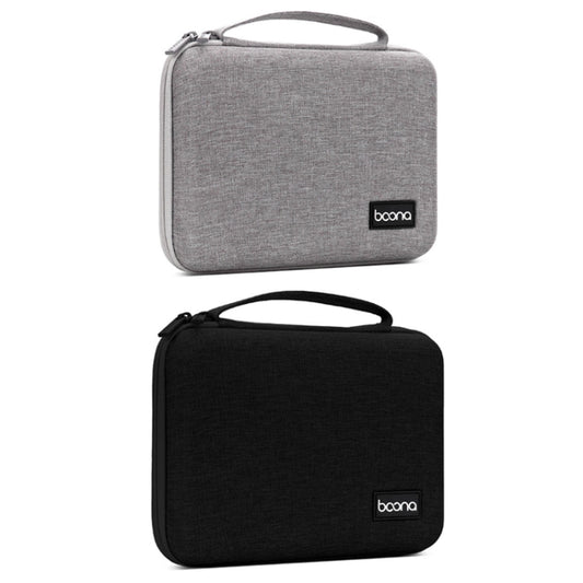 Baona BN-F018 Multifunctional Double Layer EVA Hard Shell U Disk Data Cable Storage Bag(Black) by Baona