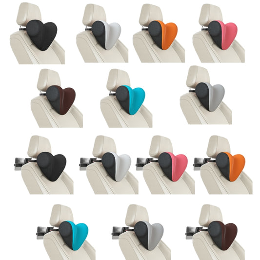 A09 Car Seat Headrest Memory Foam Comfortable Neck Pillow, Style: With Stand (Coffee) by buy2fix