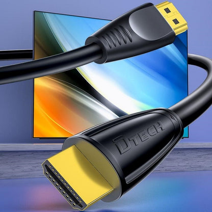 DTECH HDMI 2.0 HD Connection Cable 4K 60Hz Computer TV Connection Cable, Length: 1m - Cable by DTECH | Online Shopping UK | buy2fix