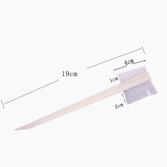 10 PCS Car Head Engine Brush Double-Sided Groove Brush(White) by buy2fix