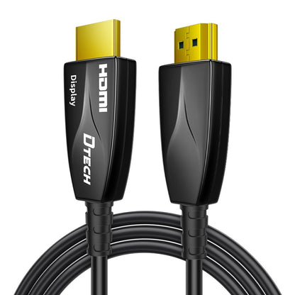 DTECH HDMI 2.0 Version Fiber Optical Line 4K 60Hz Large Screen TV Engineering Wiring, Length: 20m - Cable by DTECH | Online Shopping UK | buy2fix