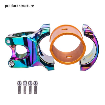 ZTTO Mountain Bike CNC Colorful Hollow Aluminum Alloy Short Riser(50mm) - Outdoor & Sports by ZTTO | Online Shopping UK | buy2fix