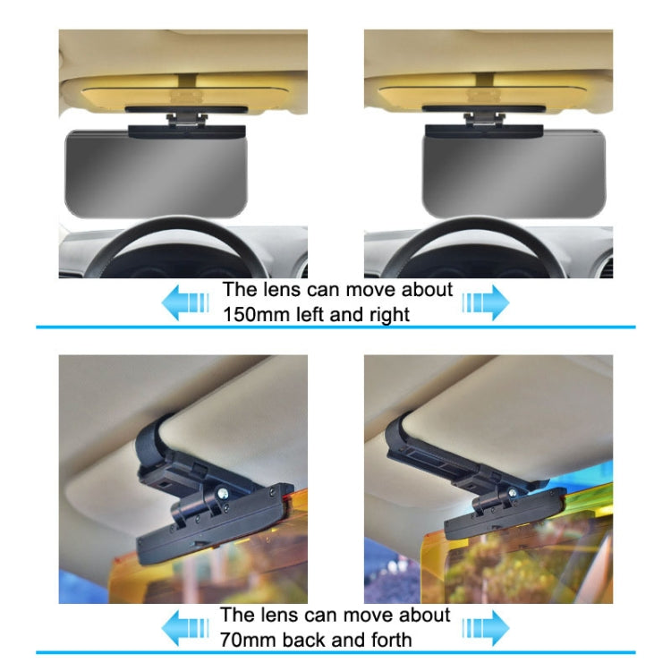 SHUNWEI Car Anti High Beam Visor Night Vision Glasses, Style: Large Daily Use by SHUNWEI