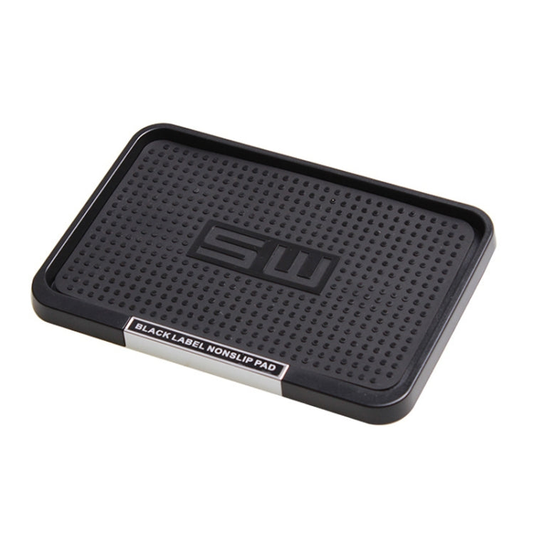 2 PCS SHUNWEI SD-1030 Car Universal Anti-skid Pad Storage Tray(Black) - In Car by SHUNWEI | Online Shopping UK | buy2fix