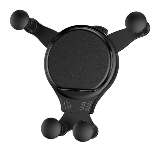 2PCS JQ006 Snap Universal Rotating Car Air Outlet Phone Holder(Dark Black) by buy2fix