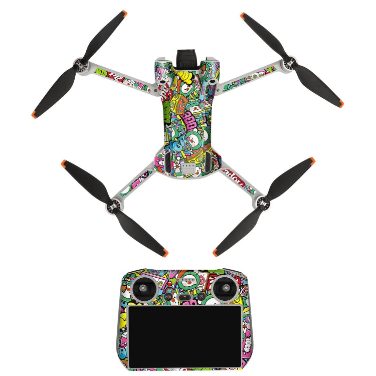 Sunnylife Drone+Remote Control Protective Sticker For DJI Mini 3 Pro RC Version(Cute Pig) - DJI & GoPro Accessories by Sunnylife | Online Shopping UK | buy2fix