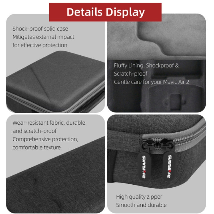 Sunnylife Drone Storage Bag for DJI Mavic Air 2/Air 2S,Style: Body Bag - DJI & GoPro Accessories by Sunnylife | Online Shopping UK | buy2fix