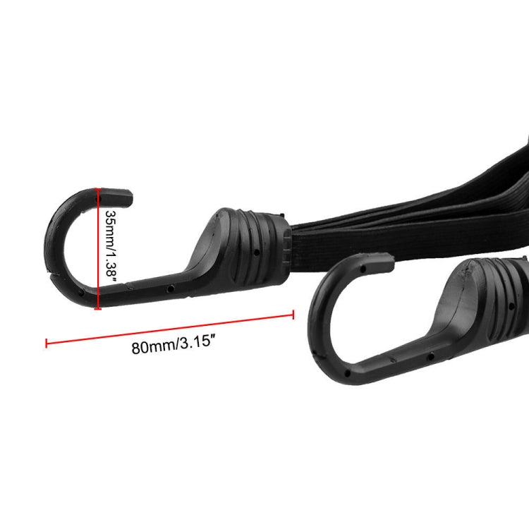 3 PCS Motorcycle Helmet Luggage Strap Universal Elastic Band Fuel Tank Net Rope by buy2fix