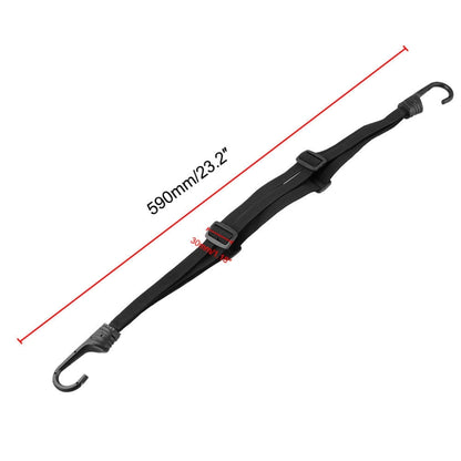 3 PCS Motorcycle Helmet Luggage Strap Universal Elastic Band Fuel Tank Net Rope by buy2fix