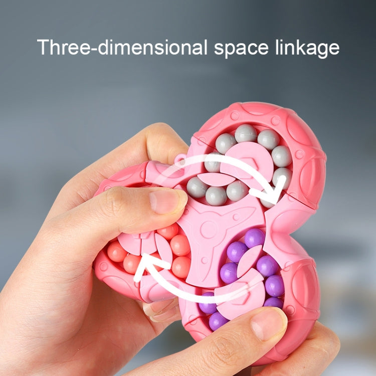 Six-sided Spinning Fidget Spinner Ball(Orange) - Spinning Toys by buy2fix | Online Shopping UK | buy2fix