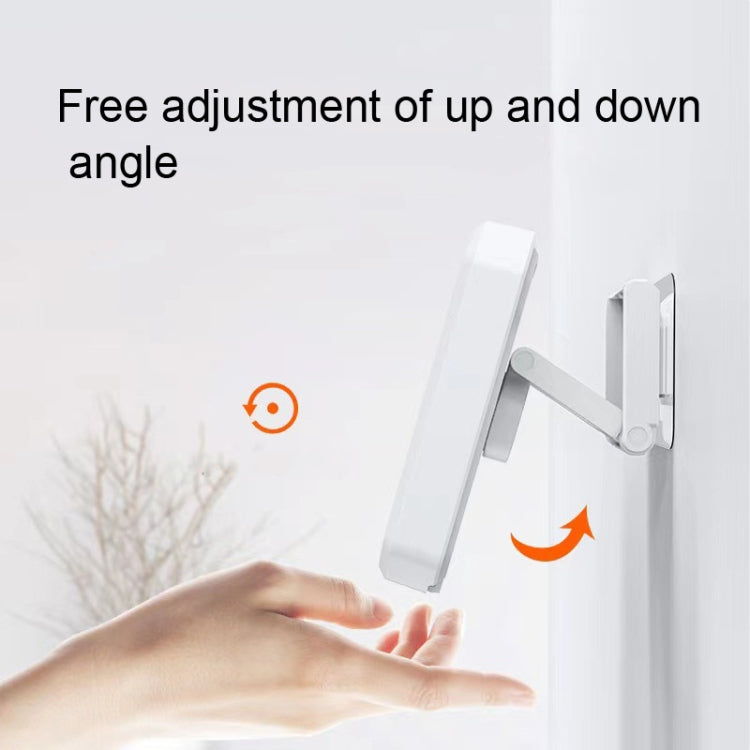 Retractable Rotating Bathroom Waterproof Mobile Phone Box Wall Mount Mobile Phone Holder(White) - Hand-Sticking Bracket by buy2fix | Online Shopping UK | buy2fix