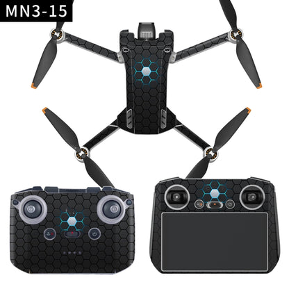 Flat Style Waterproof Anti-Scratch Sticker For DJI Mini 3 Pro RC With Screen Version(Mn3-15) - DJI & GoPro Accessories by buy2fix | Online Shopping UK | buy2fix