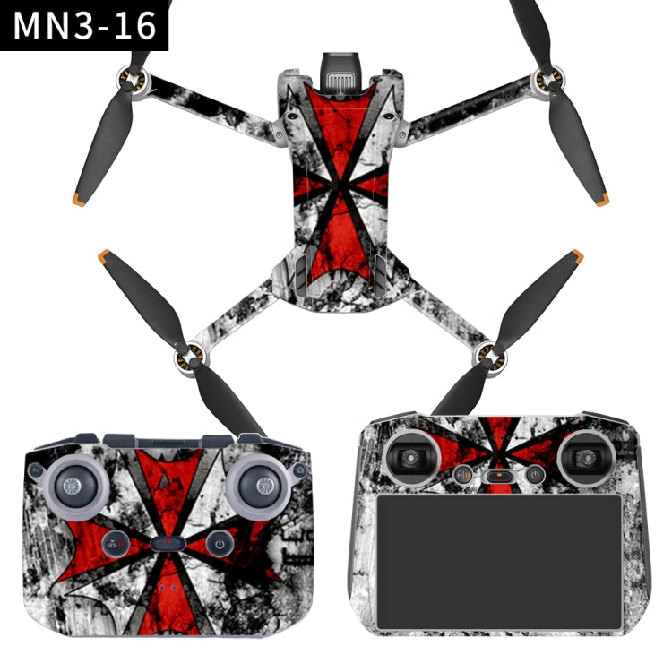 Flat Style Waterproof Anti-Scratch Sticker For DJI Mini 3 Pro RC With Screen Version(Mn3-16) - DJI & GoPro Accessories by buy2fix | Online Shopping UK | buy2fix