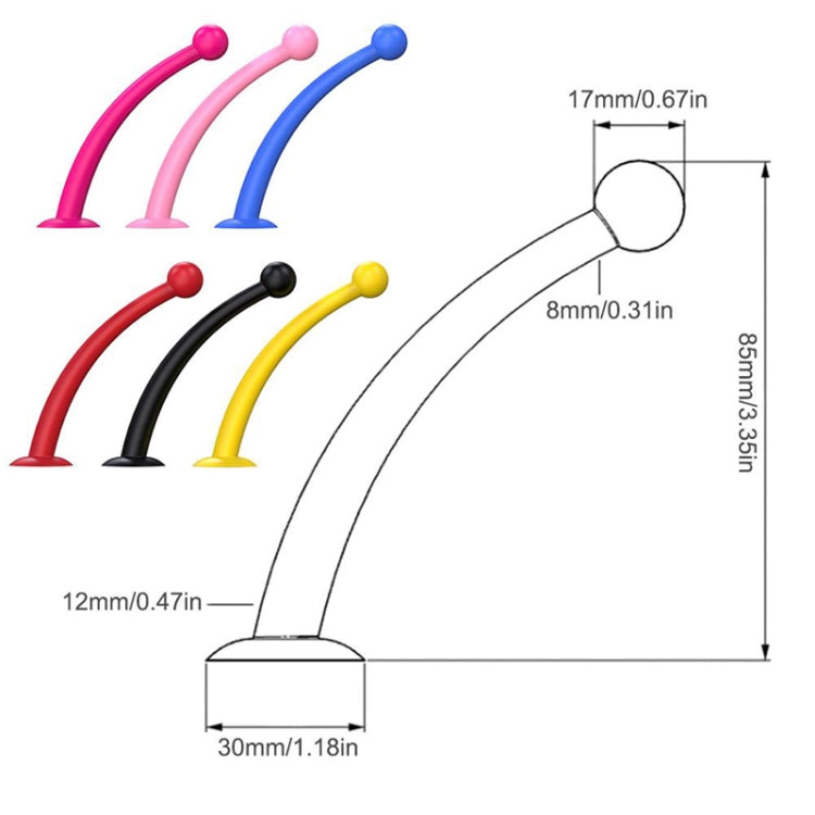 4PCS Motorcycle Helmet Soft Silicone Tentacle Sucker Decoration(Yellow) by buy2fix