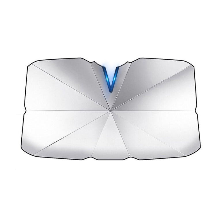 Car Windshield Telescopic Folding Thermal Insulation Parasol, Size: Open Style Small by buy2fix