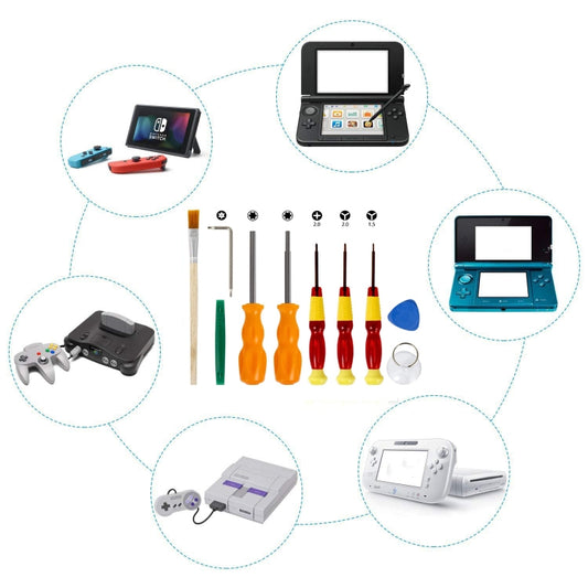 10 In 1 Game Console Disassembly Repair Tool Screwdriver Tool For Nintendo Switch by buy2fix
