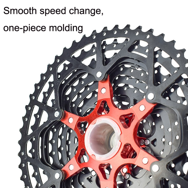 VG Sports Split Mountain Bike Lightweight Cassette Flywheel, Style: 10 Speed 42T (Silver) - Outdoor & Sports by VG Sports | Online Shopping UK | buy2fix