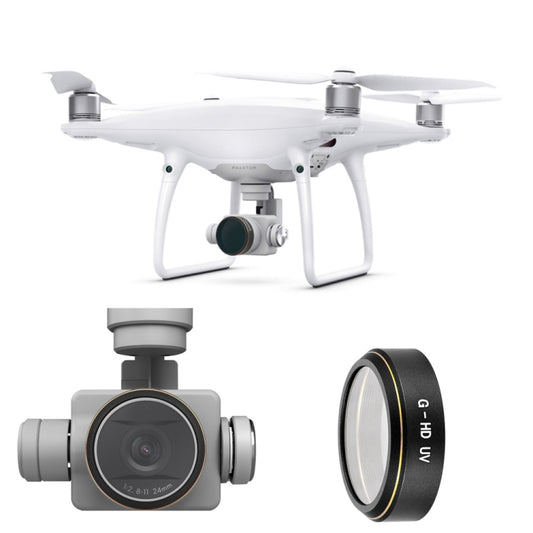 JSR G-HD Lens Filter for DJI Phantom 4 ADVANCED/Pro+,Model: UV+CPL+ND4+ND8+ND16+ND32 by JSR