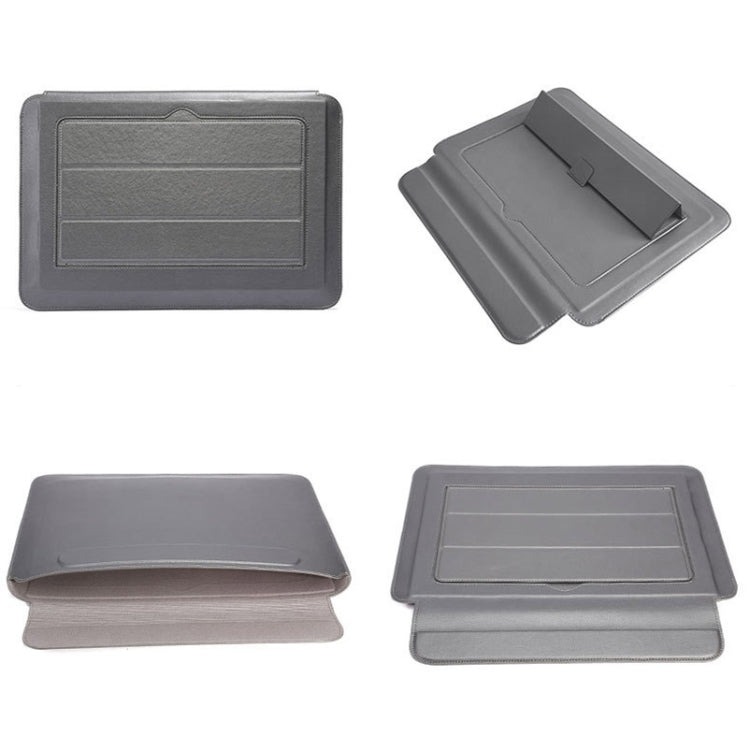 HL0066-005 Multifunctional Stand Laptop Bag, Size: 13 inches(Gray) by buy2fix