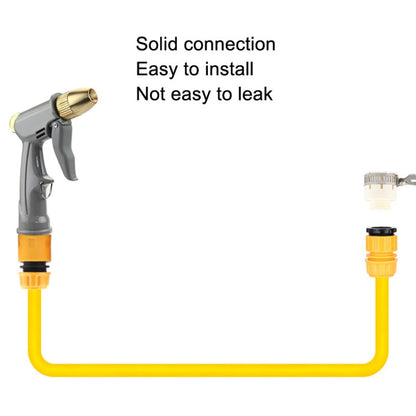 High Pressure Household Car Washer Telescopic Cleaning Spray, Style: H1 Short+3 Connectors by buy2fix