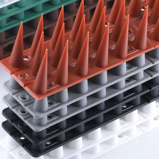 Plastic Bird Repellent Thorns Fence Anti-climb Nails(Black) by buy2fix