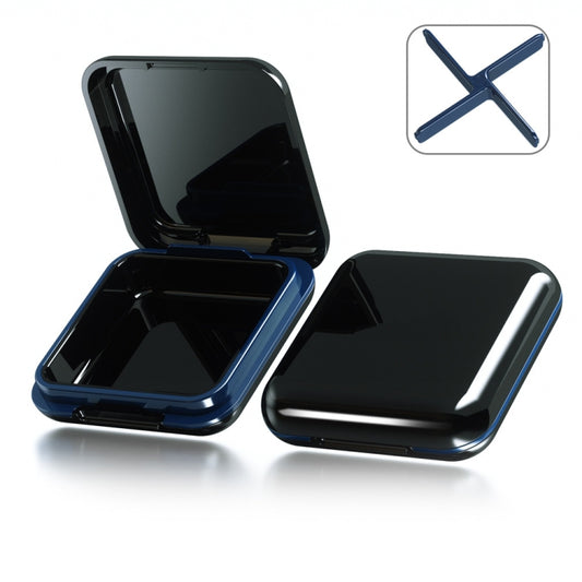 ABS Braces Storage Box Medicine Box(Arctic Black) by buy2fix