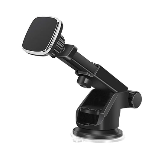 Telescopic Suction Cup Magnetic Suction Car Navigation Desktop Phone Bracket(Black) by buy2fix