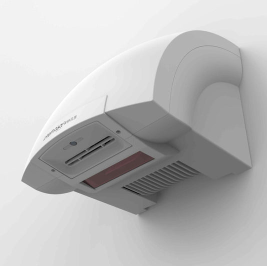 Interhasa 220V Automatic Electric Hand Dryer Mini Induction Hand Drying Machine,Style: Single Hot,CN Plug by buy2fix