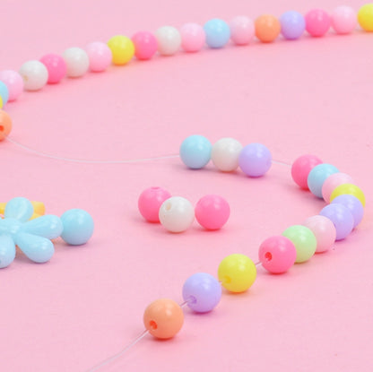 24 Grid Acrylic Beaded Kids DIY Necklace Bracelet Toys(Light-colored Candy) - DIY Developmental Toys by buy2fix | Online Shopping UK | buy2fix