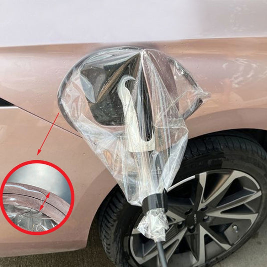 New Energy Vehicle Charging Port Waterproof Protective Cover, Color: Transparent by buy2fix