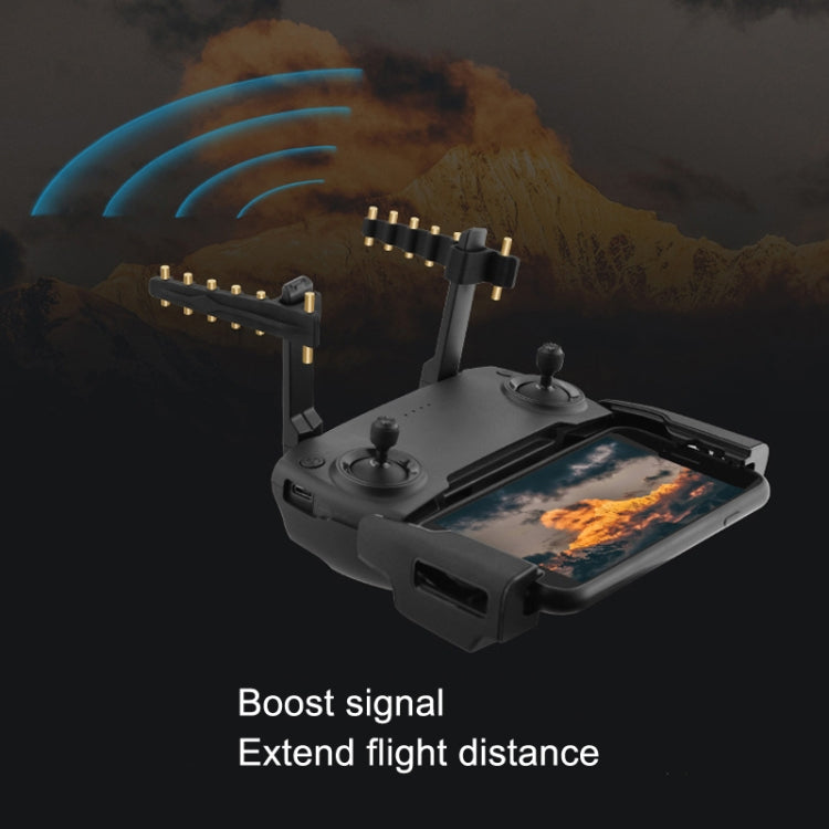 BRDRC Antenna Range Extender Signal Amplifier For DJI Mini SE/MAVIC 2/Pro/Air(Black Copper) - DJI & GoPro Accessories by BRDRC | Online Shopping UK | buy2fix