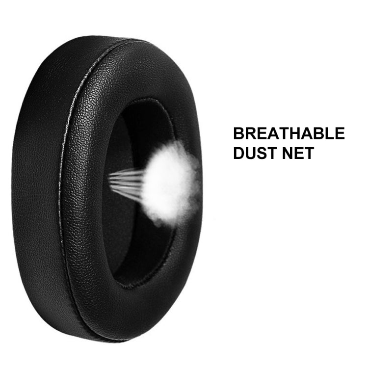 1 Pair For JBL E55BT Headphone Cover Foam Cover(Black) - Earmuff & Pad by buy2fix | Online Shopping UK | buy2fix