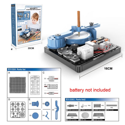 Self-assembled DIY Electromagnetic Maze Toy Circuit Mechanical Toys(DL0101 Drawing Instrument) - DIY Developmental Toys by buy2fix | Online Shopping UK | buy2fix