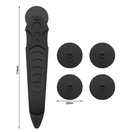 10 Sets Carbon Fiber Roller lever Crowbar Phone Split Frame Maker by buy2fix