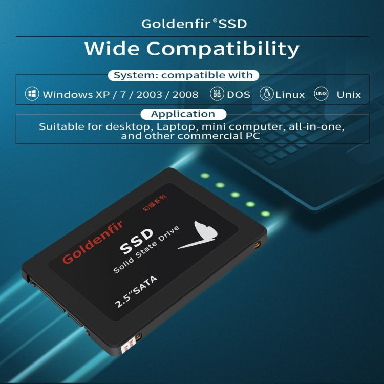 Goldenfir T650 Computer Solid State Drive, Flash Architecture: TLC, Capacity: 128GB - Computer & Networking by Goldenfir | Online Shopping UK | buy2fix