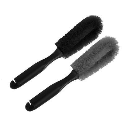 4 PCS Car Wheel Brush Car Washing Supplies(Black) - In Car by buy2fix | Online Shopping UK | buy2fix