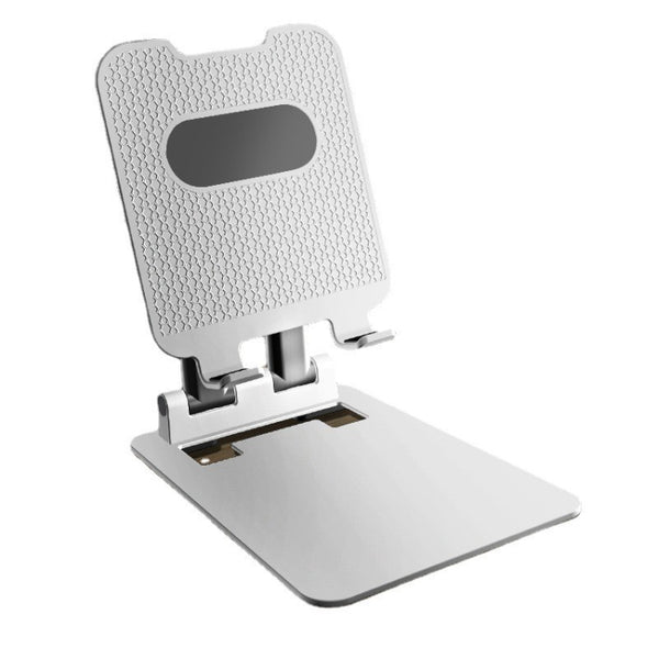 Tablet Mobile Phone Desktop Double Pole Lifting Folding Bracket, Color: White (Large) by buy2fix