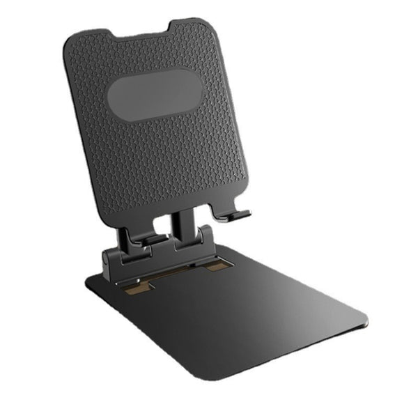 Tablet Mobile Phone Desktop Double Pole Lifting Folding Bracket, Color: Black (Large) by buy2fix
