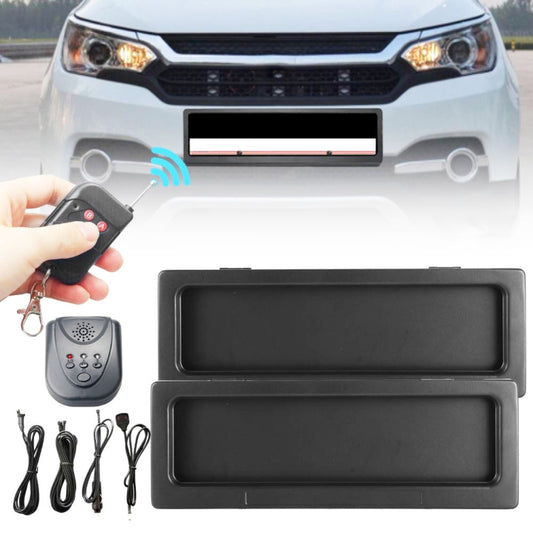 Australian Regulations Front And Rear Dual-Brand Electric Vehicle License Plate Frame - In Car by buy2fix | Online Shopping UK | buy2fix